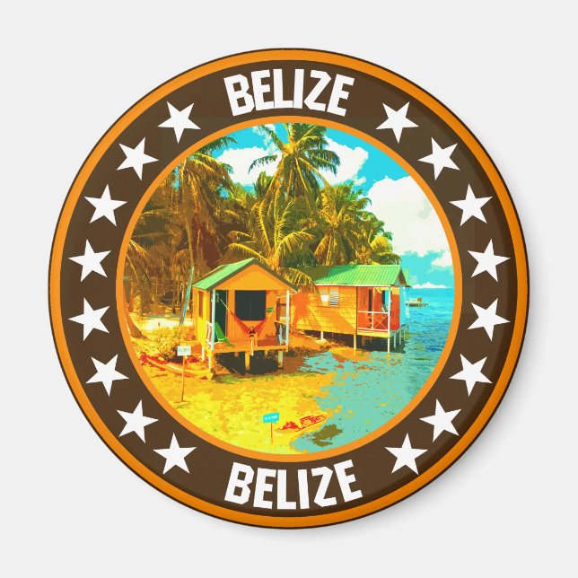 Belize Magnet (Framsidan)