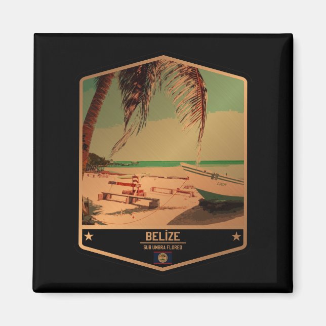 Belize Magnet (Framsidan)