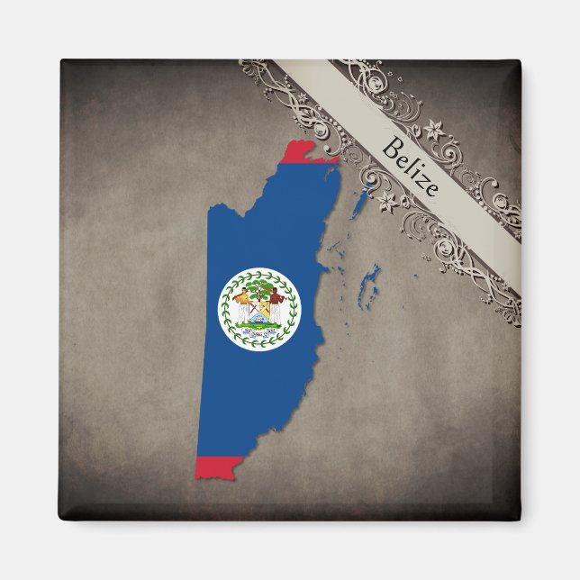 Belize Magnet (Framsidan)