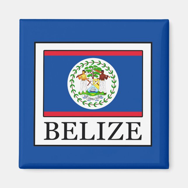 Belize Magnet (Framsidan)