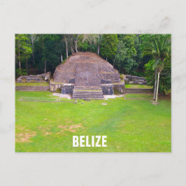 Belize Mayaruiner Caracol Resebild Vykort