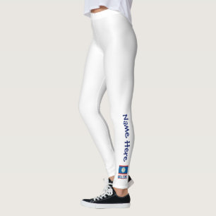Belize och Belizeansk Flagga Personlig  Leggings
