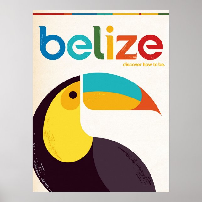 BELIZE POSTER (Framsidan)