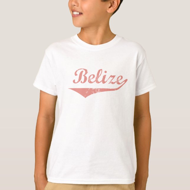 Belize Revolution Stil Tee Shirt (Framsida)