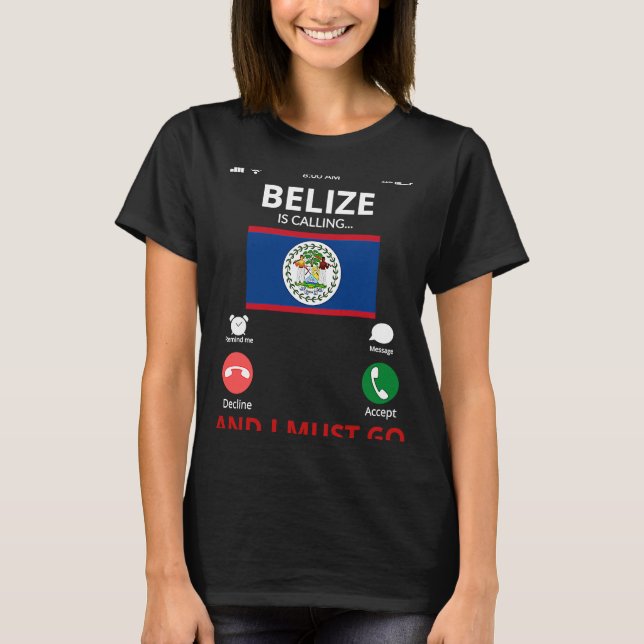 Belize ringer t shirt (Framsida)