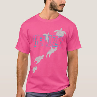 Belize Sea Turtles Dyka with Turtles T Shirt