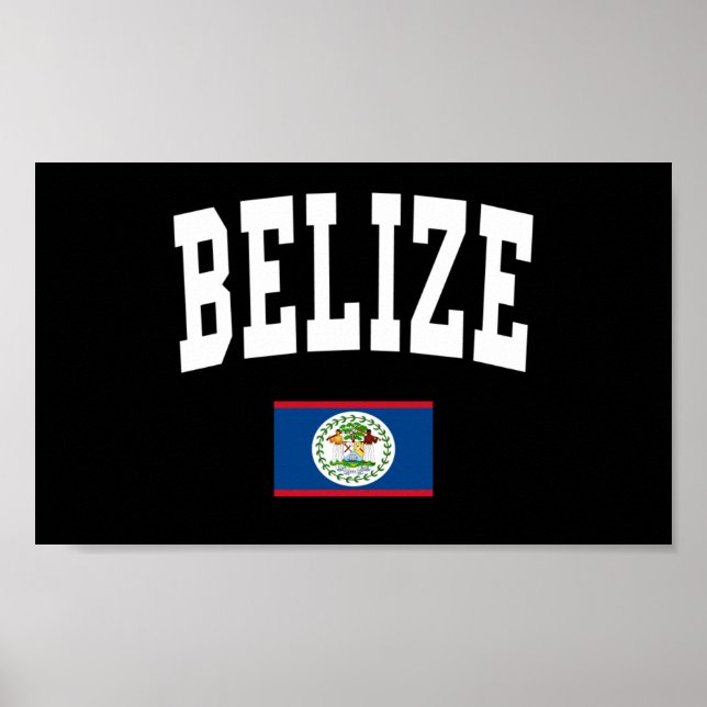 Belize Stil Poster (Framsidan)