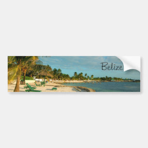 Belize strandbildekal bildekal