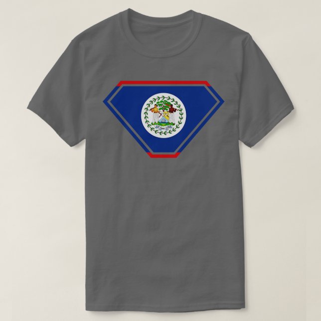 Belize SuperEmdriven T Shirt (Design framsida)