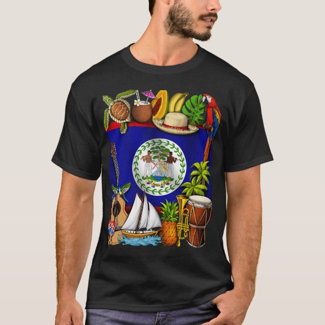 Belize T Shirt (Framsida)