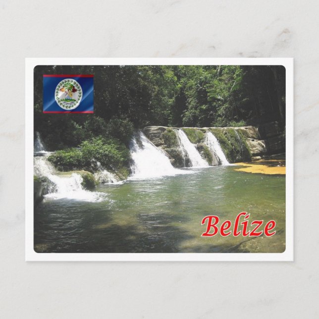 Belize - Toledo - San Antonio Falls - Vykort (Framsida)