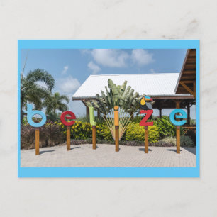 Belize Turism Vacation Vykort