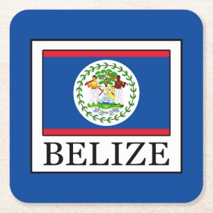 Belize Underlägg Papper Kvadrat