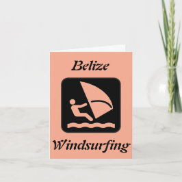 Belize Vindsurfing (Long Caye Glover's Reef Atoll) Tack Kort