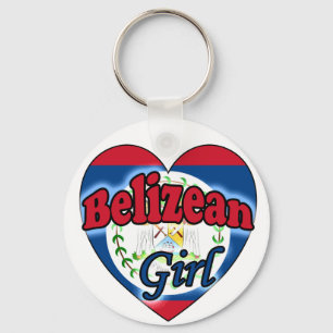 Belizean Girl Nyckelring