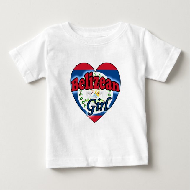 Belizean Girl T Shirt (Framsida)
