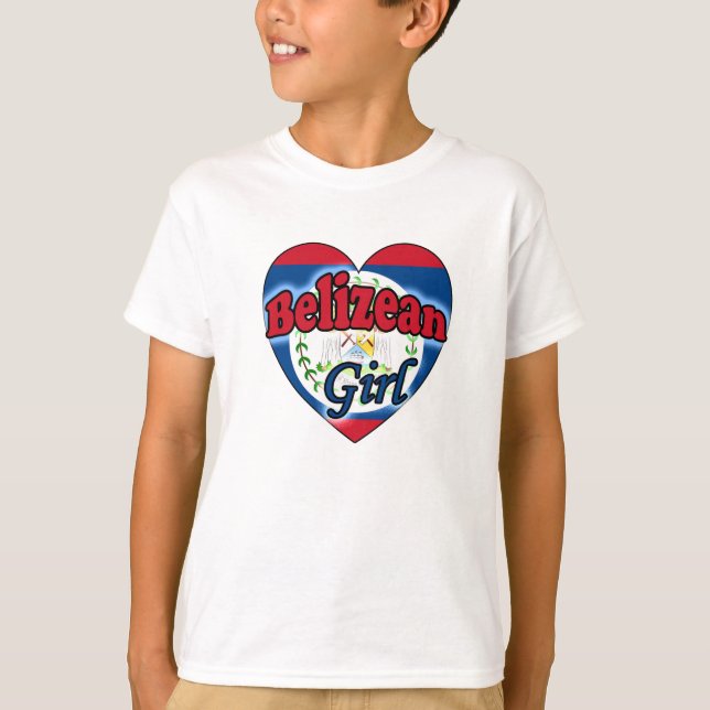 Belizean Girl Tee Shirt (Framsida)