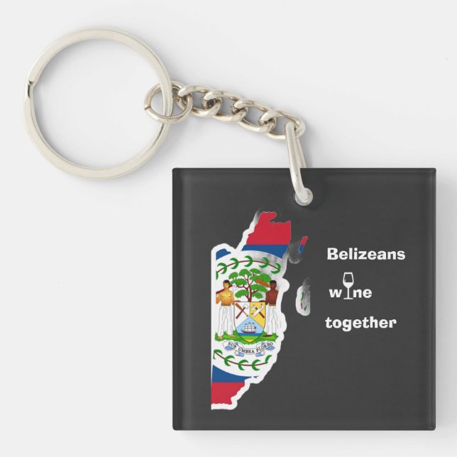 Belizeaner Dricker Tillsammans T-Shirt (Framsidan)