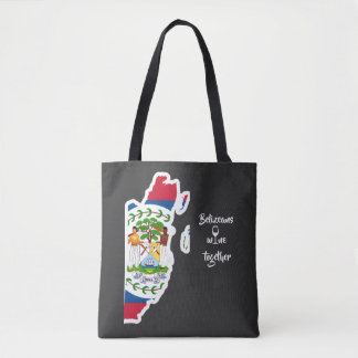 Belizeans Wine Together Tote Bag Tygkasse