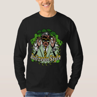 BelizeanStyle-Grönt T Shirt