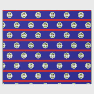 Belizisk flagga presentpapper