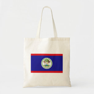 Belizisk flagga tygkasse