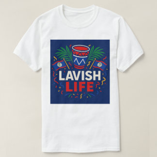 Belizisk Karnevalsutgåva Lyxig Skjorta T Shirt