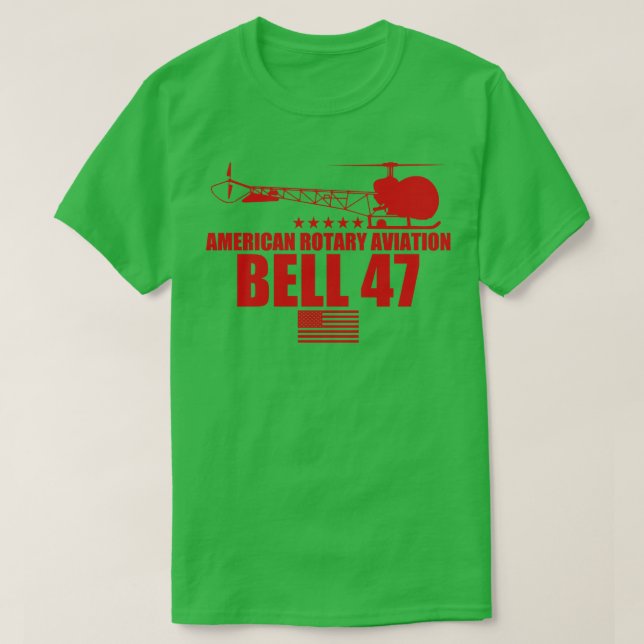 Bell 47 TShirt T Shirt (Design framsida)