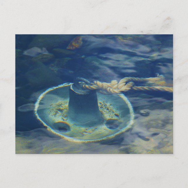 Bell Anchor vid floden Grund Vykort (Framsida)