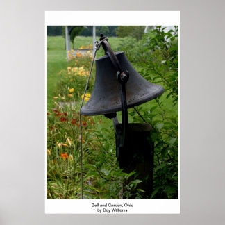Bell and Garden, Ohio Poster