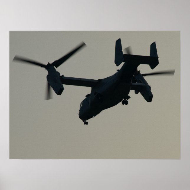 Bell-Boeing V-22 Osprey. Poster (Framsidan)