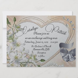 Bell bröllopsinbjudan till Bröllop Bell Inbjudningar