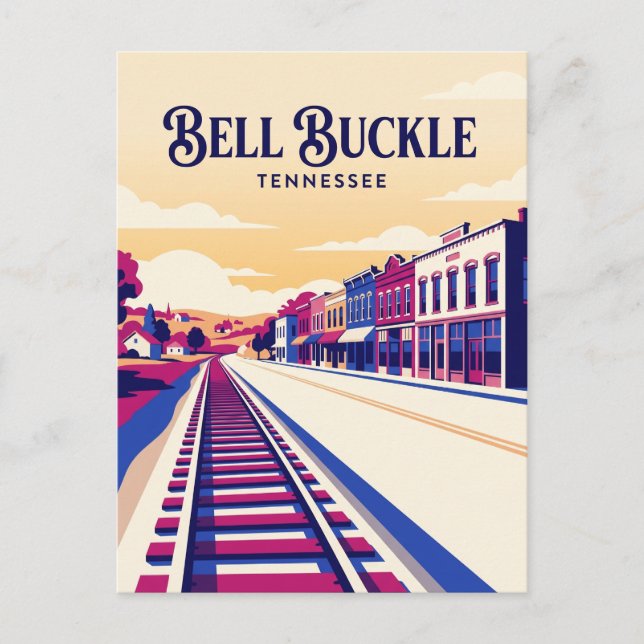 Bell Buckle USA Vykort (Framsida)