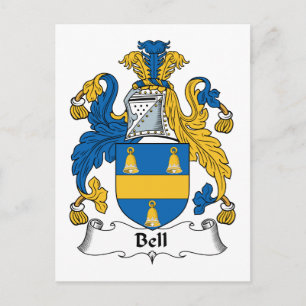 Bell Familjevapen Vykort