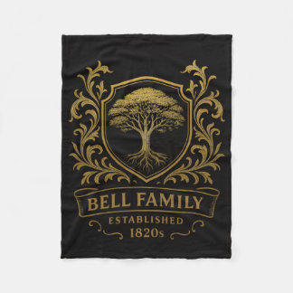 Bell Family Blanket Fleecefilt