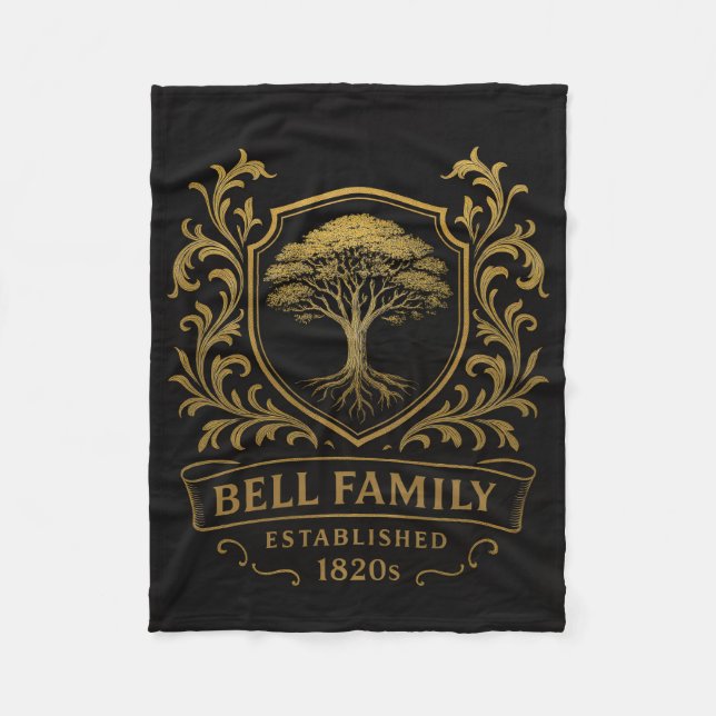 Bell Family Blanket Fleecefilt (Framsidan)