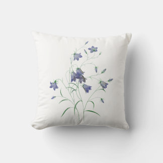Bell flower Throw Pillow Kudde