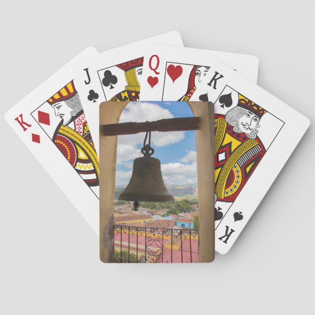 Bell i en kyrka torn, Kuba Spelkort (Baksidan)