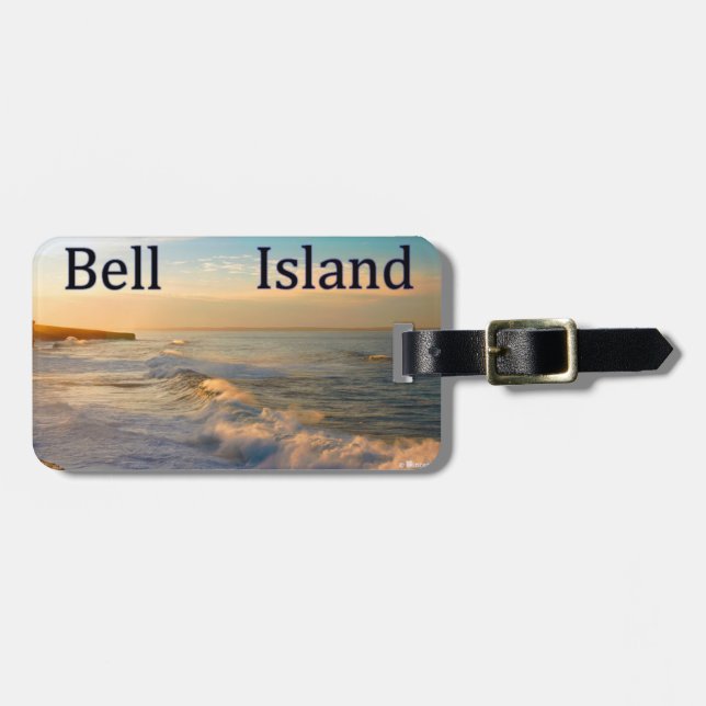 Bell Island Bagagelapp (Horisontell Framsida)