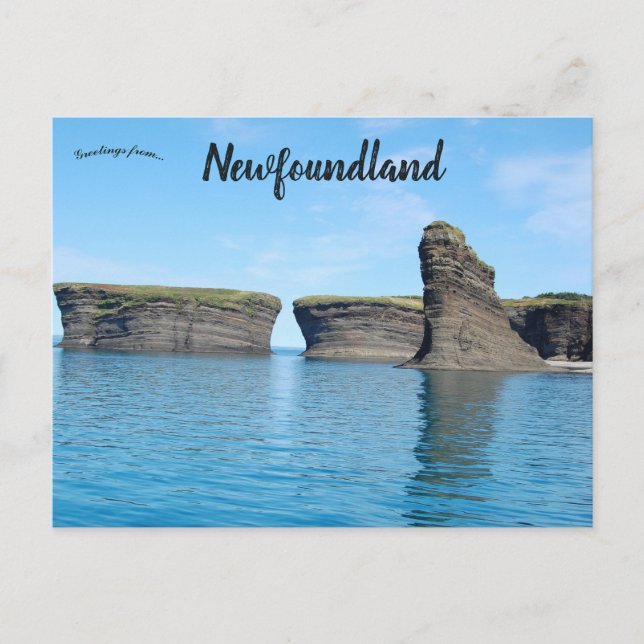 Bell Island Newfoundland Kanada Vykort (Framsida)
