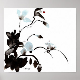 Bell Light Art Skriv ut Poster