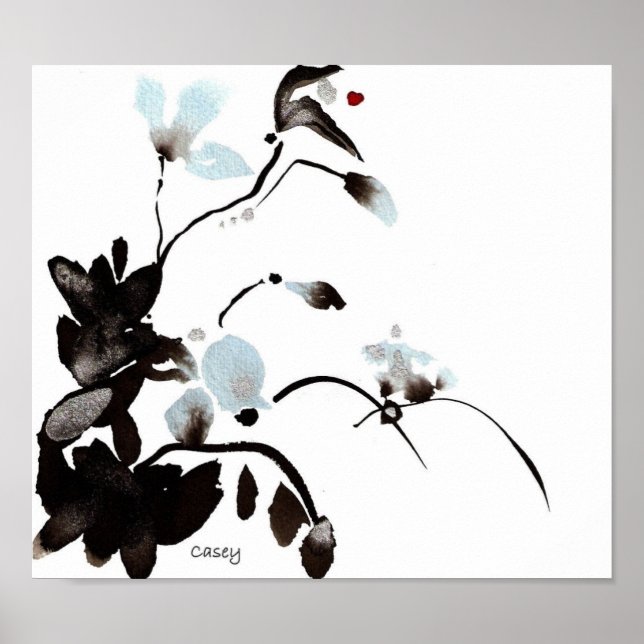 Bell Light Art Skriv ut Poster (Framsidan)