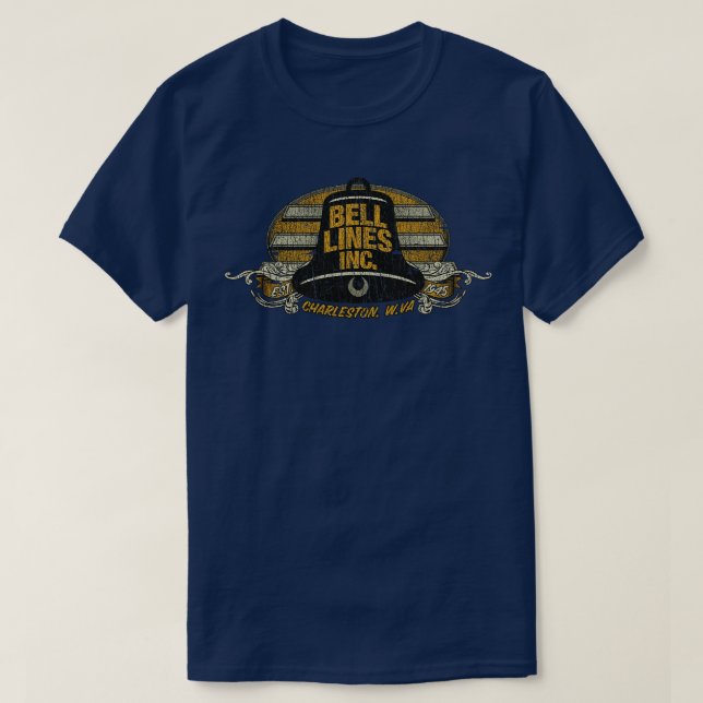 Bell Linjer Trucking 1945 T Shirt (Design framsida)