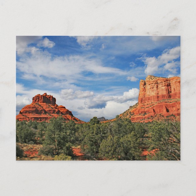 Bell och Domstol Sten vykort (Framsida)