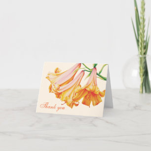 Bell orange lila botanique art tack. tack kort