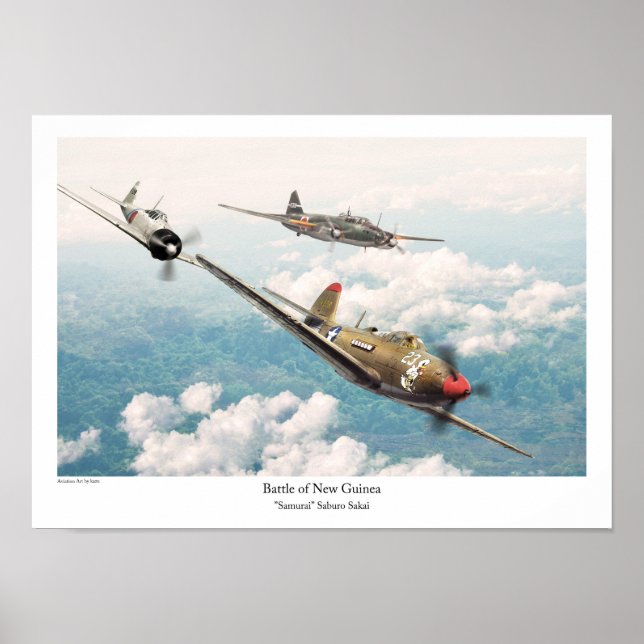 Bell P-39 Airacobra Poster (Framsidan)