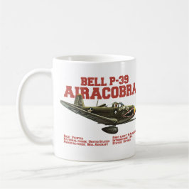 Bell P-39 Airacobra | WW2 Plane Kaffemugg
