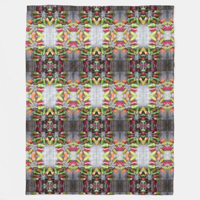 bell pepper blanket fleecefilt (Framsidan)