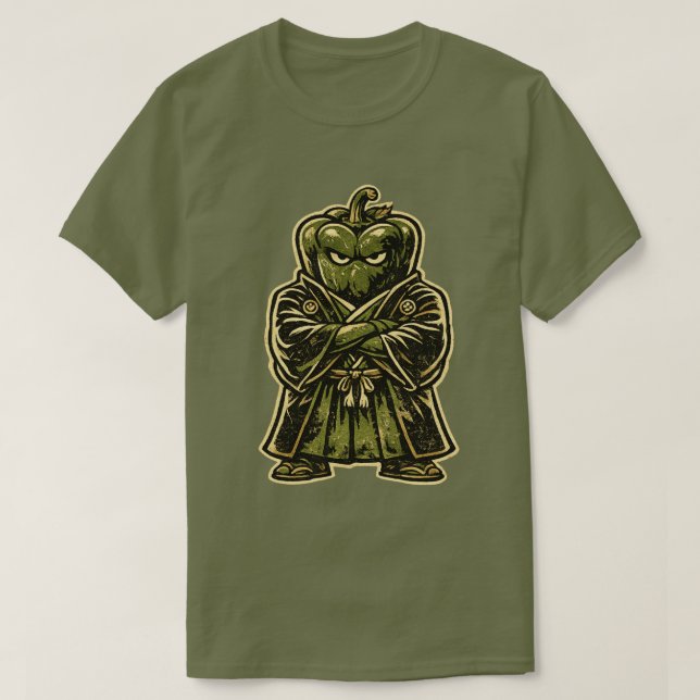 Bell Pepper Bodyguard — Funny Vegetable Formal  T Shirt (Design framsida)