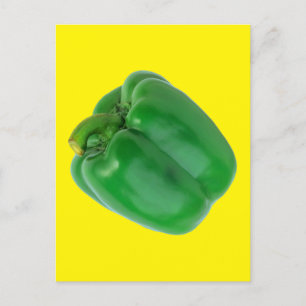 BELL PEPPER (GRÖNT) VYKORT